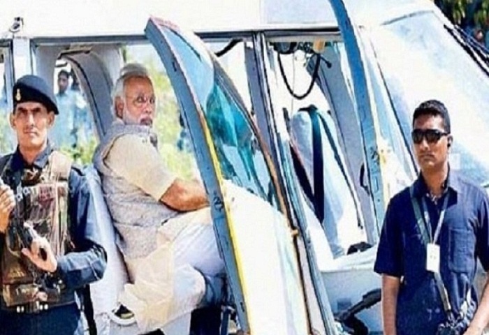 चुनाव आयोग ने मोदी के हेलीकॉप्टर की तलाशी लेने वाले चुनाव अधिकारी को किया निलंबित