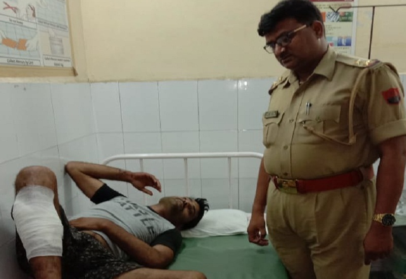 कानपुर में उन्नाव का टॅाप-10 अपराधी दीपक मिश्रा मुठभेड़ के बाद गिरफ्तार, एक फरार