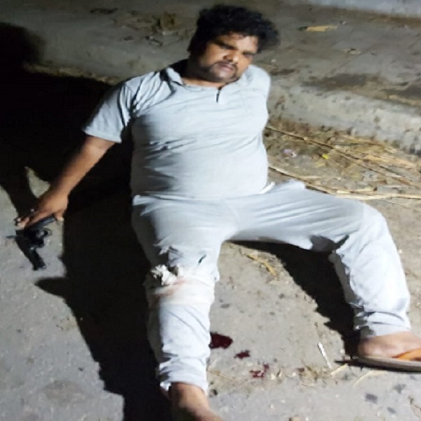 कानपुर में पूर्व ब्लाक प्रमुख पर गोलियां चलाने वाला शार्पशूटर पुलिस की गोली से गिरा, दूसरा हिस्ट्रीशीटर फरार