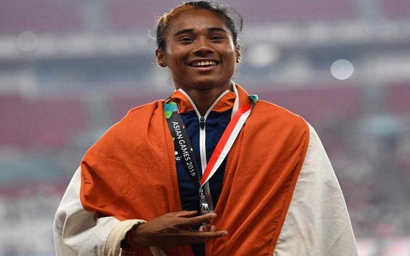 भारत की इस 19 साल की रैसर बेटी हिमा दास पर बरसेगा पैसा, 20 दिन में जीते हैं 5 गोल्ड मैडल..