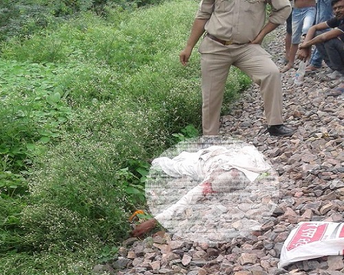 कानपुर के चकेरी में ट्रेन की चपेट में आकर अज्ञात वृद्ध की मौत
