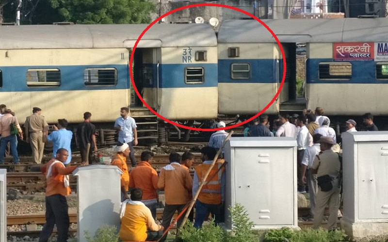 तड़के सुबह कानपुर सेंट्रल स्टेशन पर पटरी से उतरीं मेमो ट्रेन की चार बोगियां, हादसा टला-यातायात बाधित
