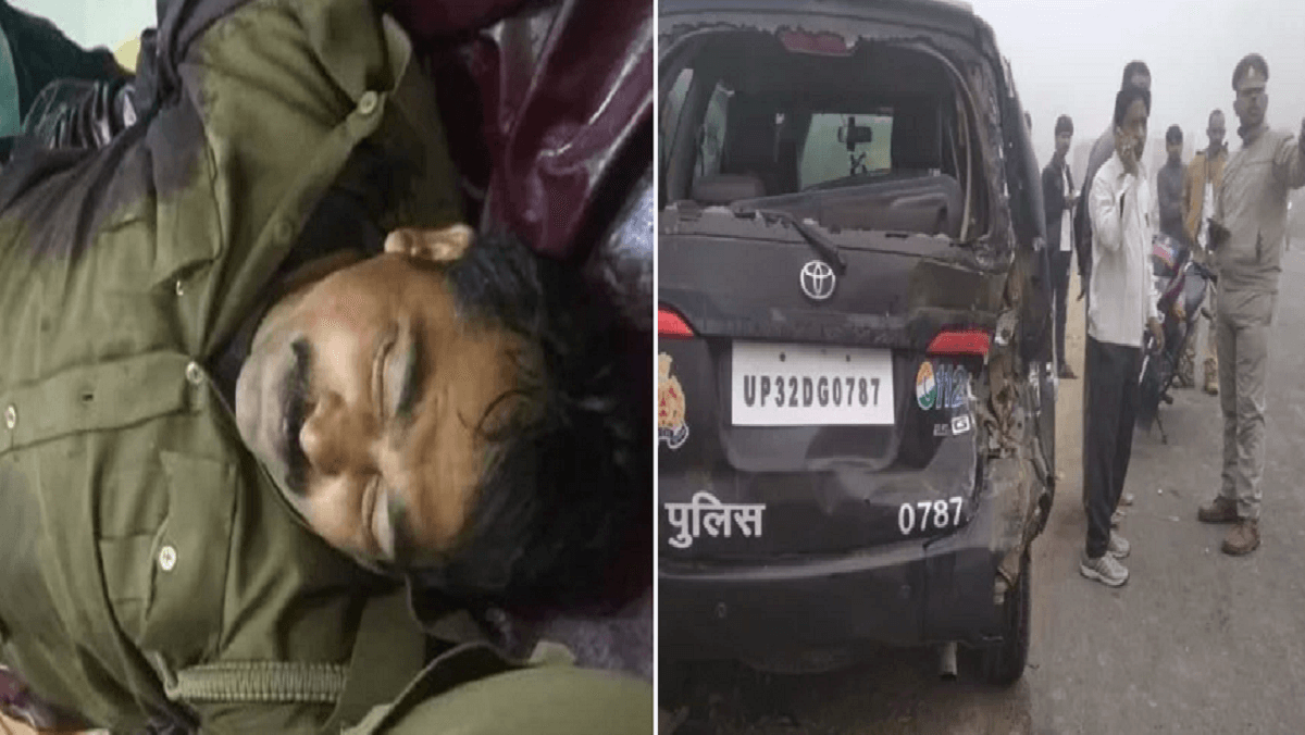 अपडेटः बांदा में डायल-100 के सिपाही को ट्रक ने रौंदा, मौत