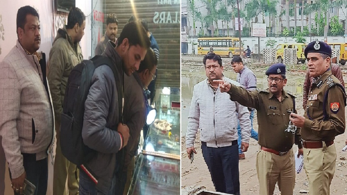 कानपुरः ज्वैलरी शॉप में 18 लाख के जेवर-नगदी चोरी से हड़कंप