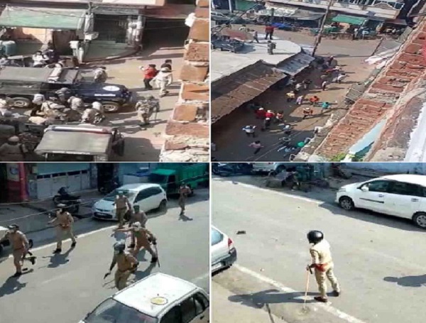 Corona: कानपुर में जाहिल उपद्रवियों ने डाक्टरों और पुलिस पर बरसाए पत्थर, पीएसी भी पहुंची