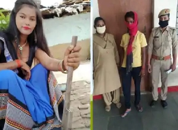 बुंदेलखंड : युवती को भारी पड़ा फूलन देवी स्टाइल, हाथ में तमंचा थामे फोटो वायरल, साथी संग पहुंची जेल