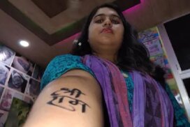 An example of unity, a Muslim woman got Jai Sri Ram's tattoo on hand