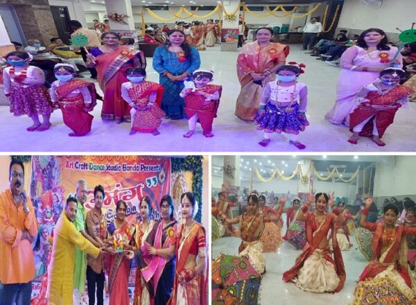 बांदा में नवरात्री पर डांडिया गरबा नाइट का आयोजन