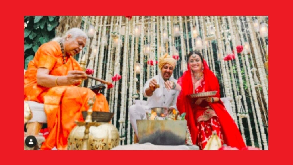 Woman Pandit gets Diya Mirza marriage