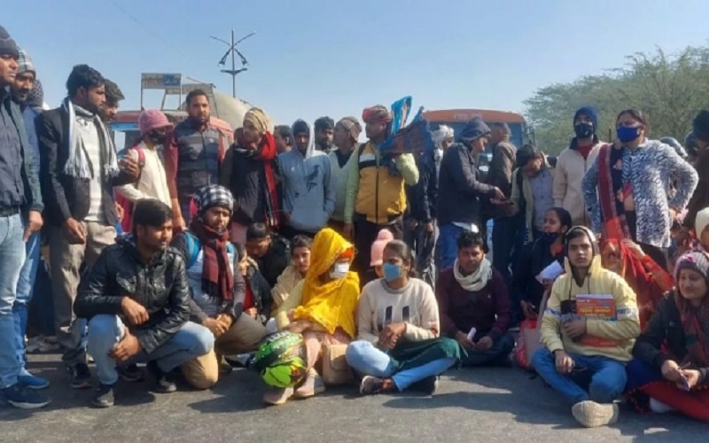 CTET Exam : Server malfunction in Agra-Exams canceled-Highway jam