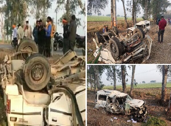 Horrific accident in Banda, 5 dead and 6 in critical condition