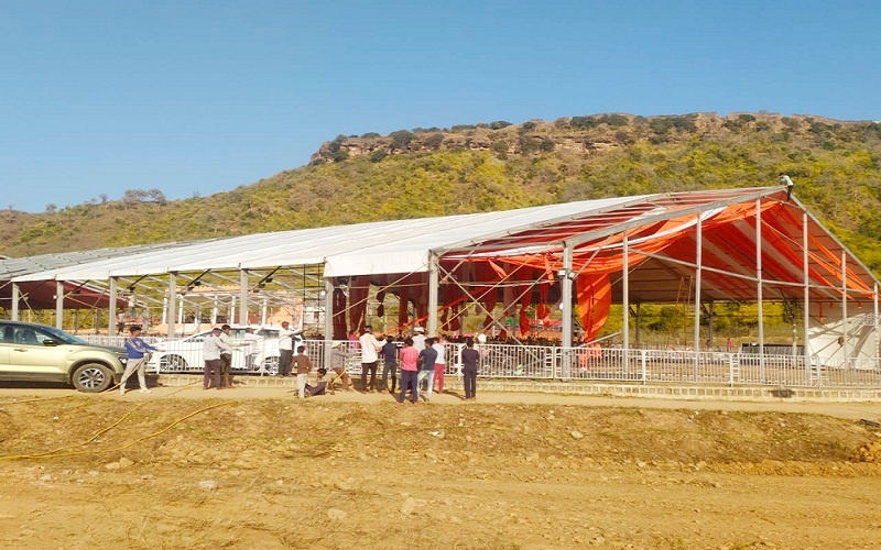 Chief Minister Yogi is coming to Banda, preparations are on to welcome