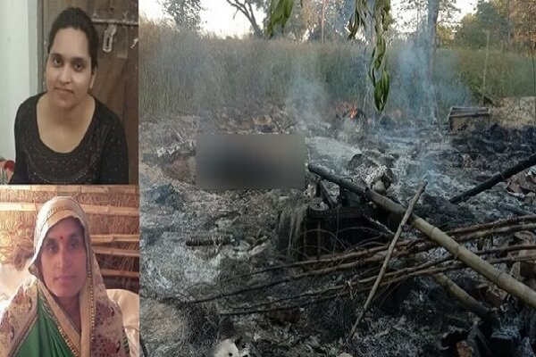 Kanpur Dehat : Mother-daughter burnt alive in front of officials, DM's clarification
