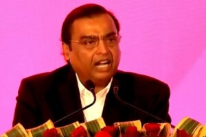 GIS 2023 : Mukesh Ambani's big announcement, 5G in every village and town of UP by end of year