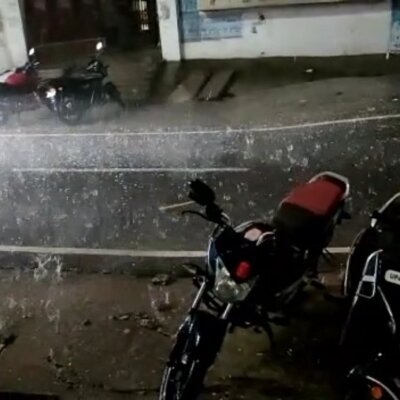 तपते बांदा को बारिश-ओलावृष्टि ने दी राहत-खुशनुमा हुआ मौसम, पारा लुढ़का