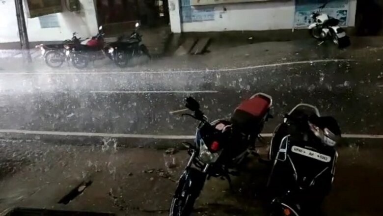 तपते बांदा को बारिश-ओलावृष्टि ने दी राहत-खुशनुमा हुआ मौसम, पारा लुढ़का