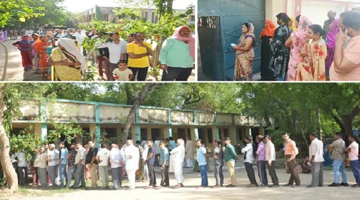 यूपी निकाय चुनाव : बांदा-कानपुर समेत दूसरे चरण में 38 जिलों में मतदान जारी