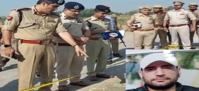 Encounter in UP, Vishal Chaudhary killed with a reward of 50 thousand 