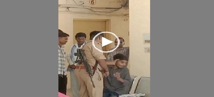 Banda City Magistrate's gunner suspended, case of beating poor complainant 