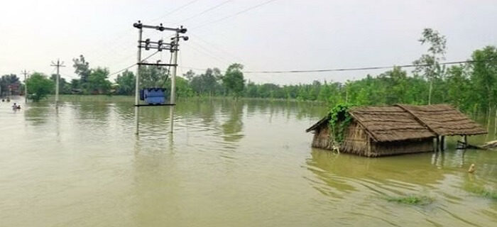 बिजनौर में बाढ़ से 12वीं तक के स्कूल बंद, CM Yogi कर सकते हैं दौरा