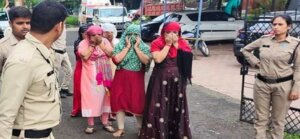 Sex racket busted in posh area of ​​Indore, 6 girls and 2 men arrested