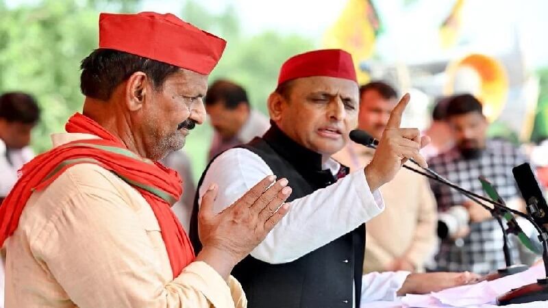Ghosi : SP defeated BJP by more than 40 thousand votes, Akhilesh said – One MLA won, many future ministers lost