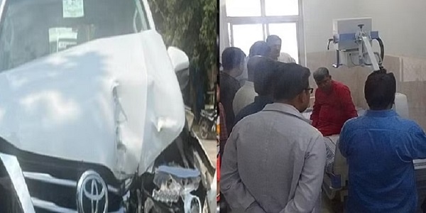 UP : Yogi government cabinet minister Ashish Patel injured in accident 