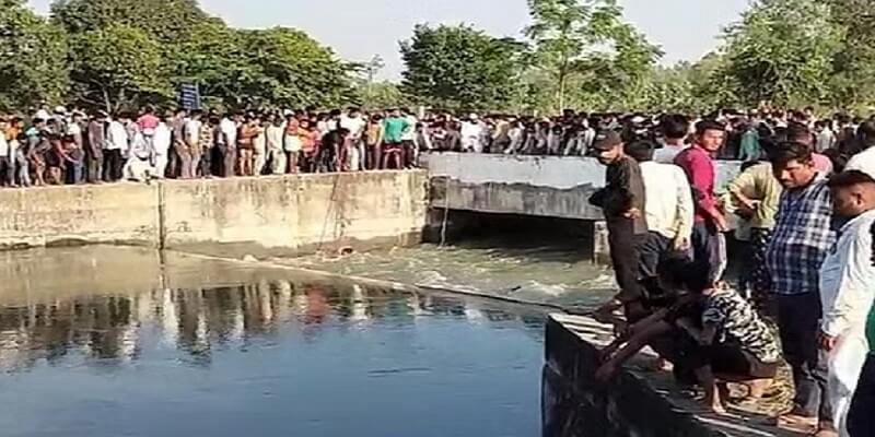 Amroha : 4 friends drown in Madhyaganga canal, search continues for one survivor and three