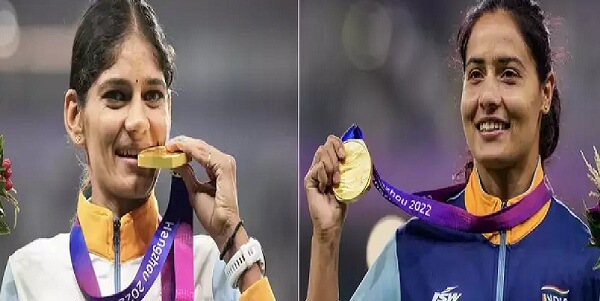 Asian Games 2023 : Warm welcome for winning daughters who returned home in Meerut 