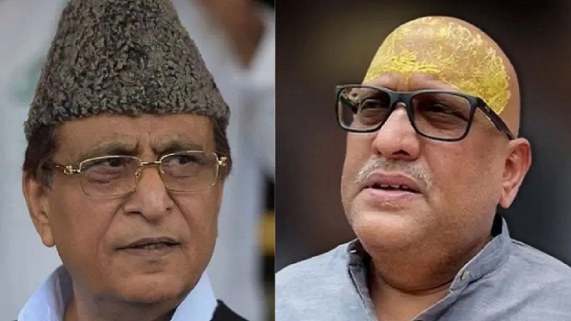 UP Politics : Shock to Congress's 'Mohabbat-e-Azam', Azam Khan did not meet Ajay Rai in Sitapur Jail, blame on Yogi government 