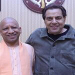 Lucknow : धर्मेंद्र और सीएम योगी की मुलाकात, काफी खुश नजर आए मुख्यमंत्री..