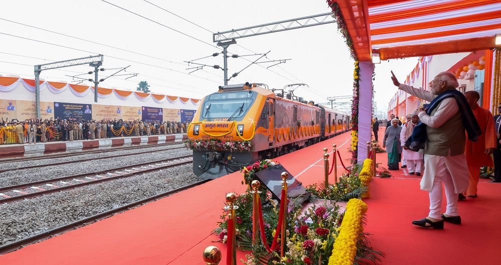 PM Modi inaugurates redeveloped railway station and Valmiki Air Port in Ayodhya 