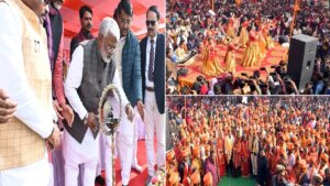 Minister Swatantra Dev Singh said in Banda, it is my good fortune to bless 701 couples
