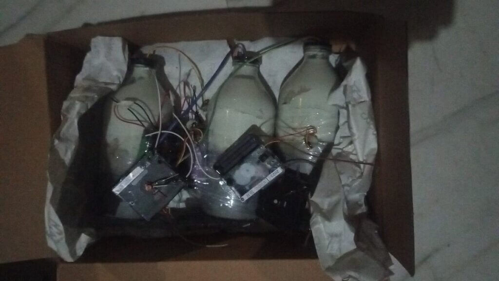 UP : STF recovered 4 time bombs in Muzaffarnagar