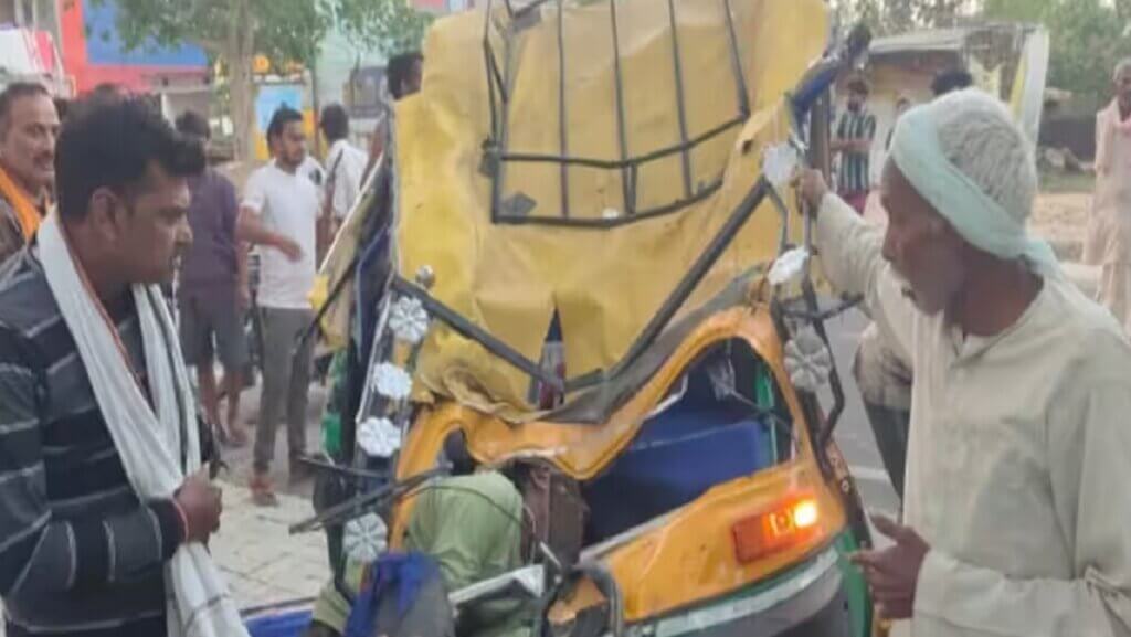 Horrific accident in Chitrakoot, 5 people died