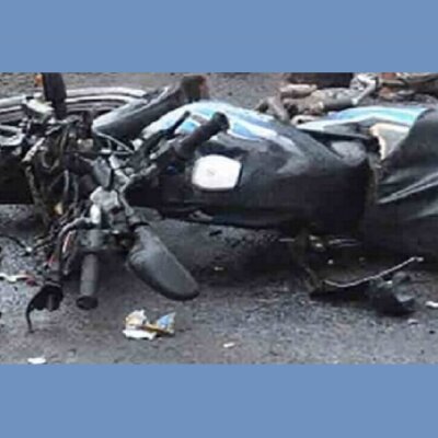 बांदा में दर्दनाक हादसा, बोलेरो की टक्कर से बाइक सवार दो की मौत
