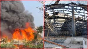 Massive fire in Gujarat-24 people died