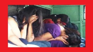 Raid on hotel girls and youth found