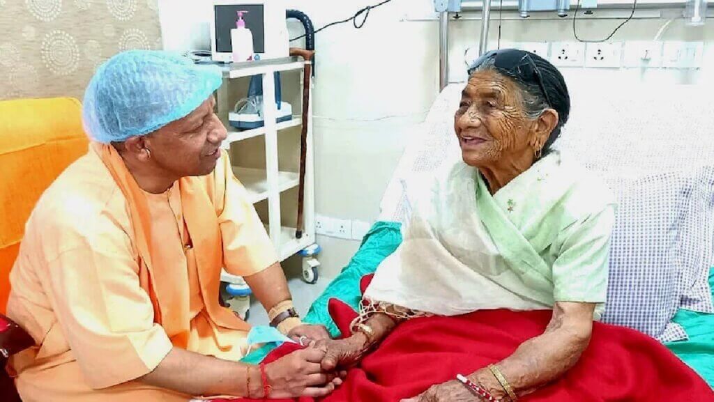 CM Yogi inquires about mother's condition