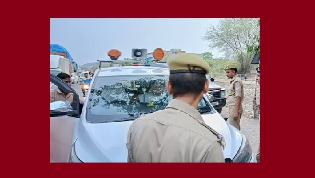 CO removed blue light from ADM's car