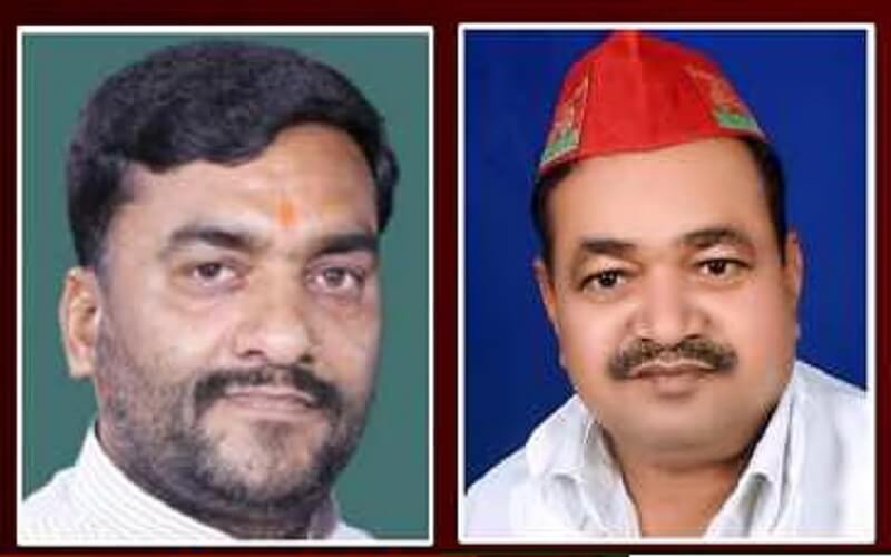 In Hamirpur SP's Ajendra is ahead by 1652 votes