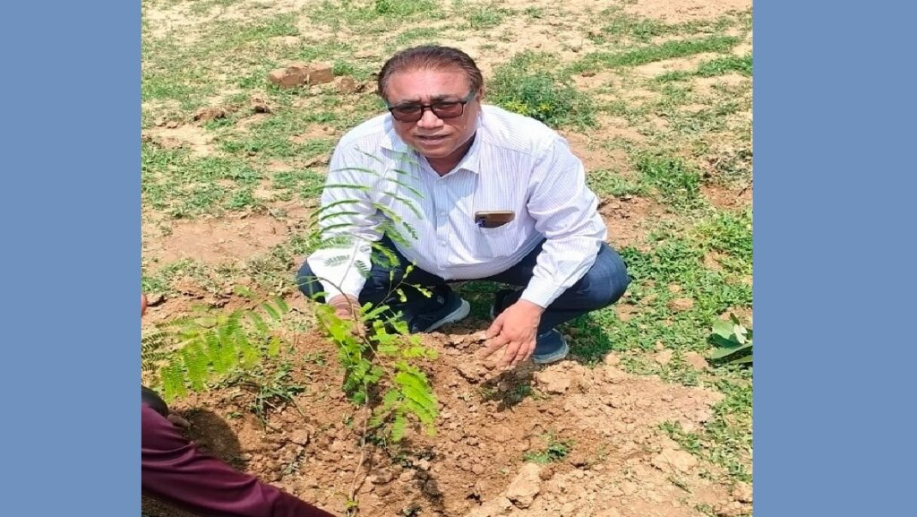Minister Swatantra Dev said planting trees is moral responsibility