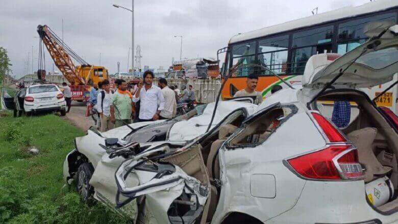 मुरादाबाद में भीषण हादसा, 3 बेटों और पिता समेत 5 की हादसे में मौत, हज करके..