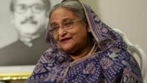 Coup in Bangladesh, Sheikh Hasina in India