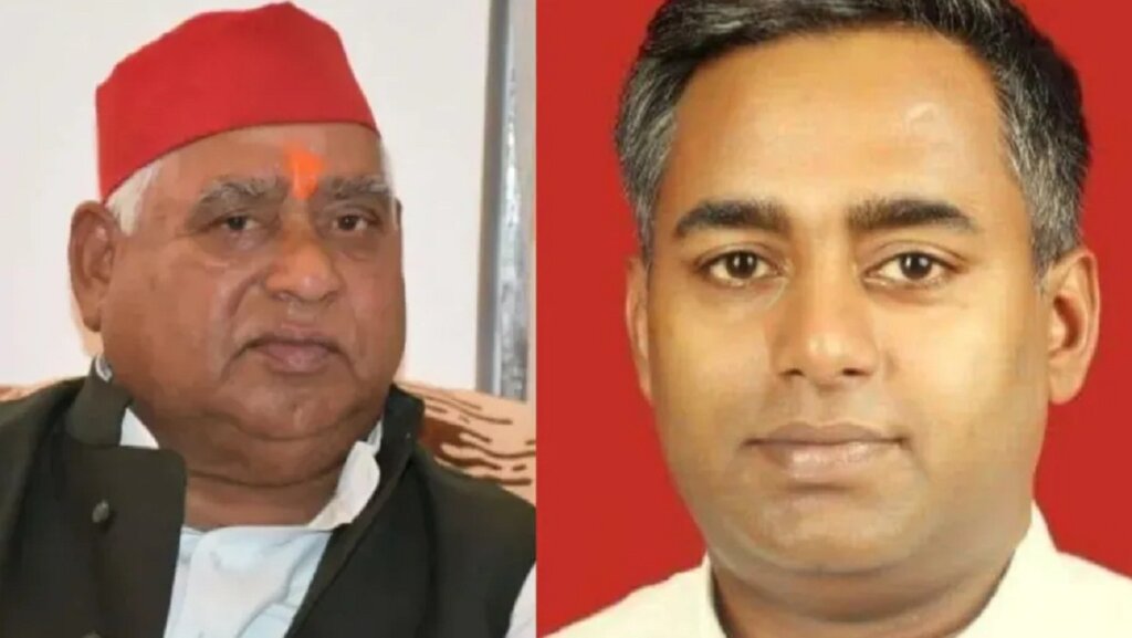 Report against son of SP MP Awdhesh Prasad from Ayodhya
