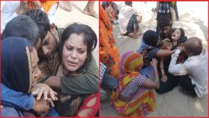 in Banda Horrific accident 3 youth crushed by truck all three died