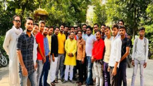 Banda : Students of JN College Protest News