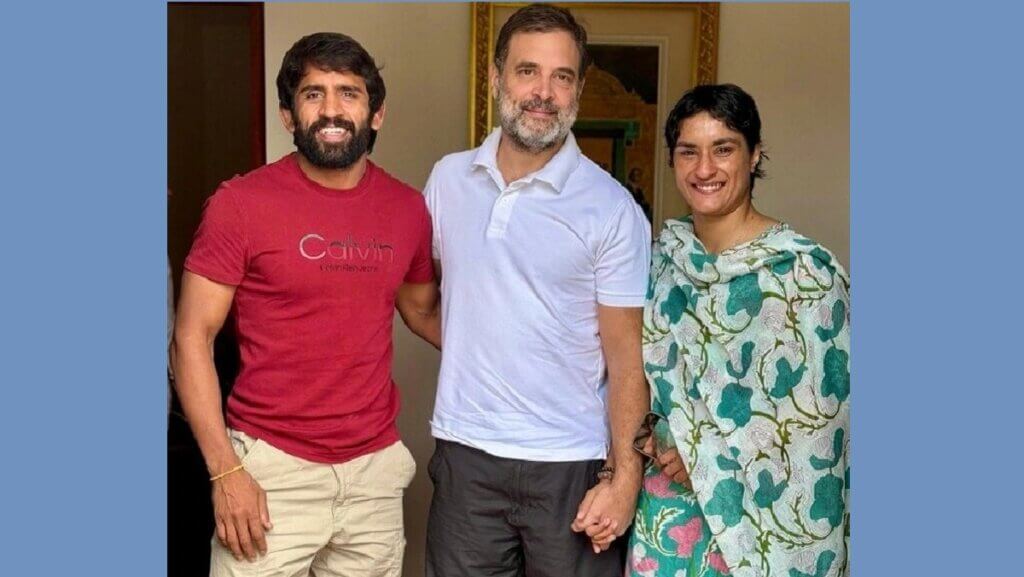 Congress declared Vinesh Phogat as candidate in Haryana