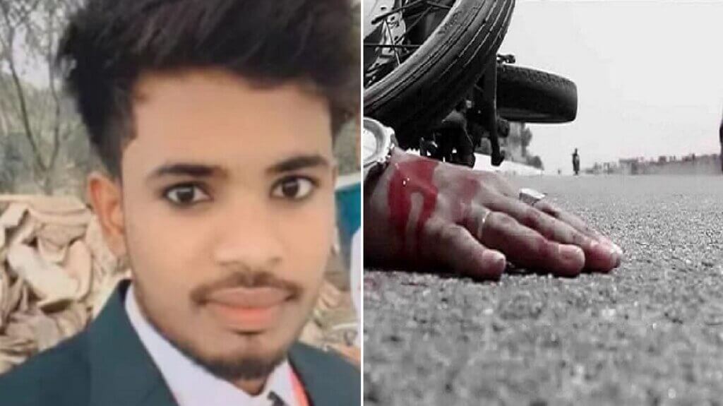 Banda : Bike riding youth dies in road accident