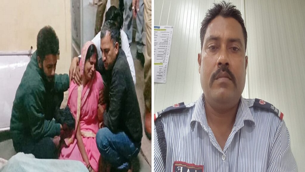 Banda : Two people died in road accidents, chaos among family members